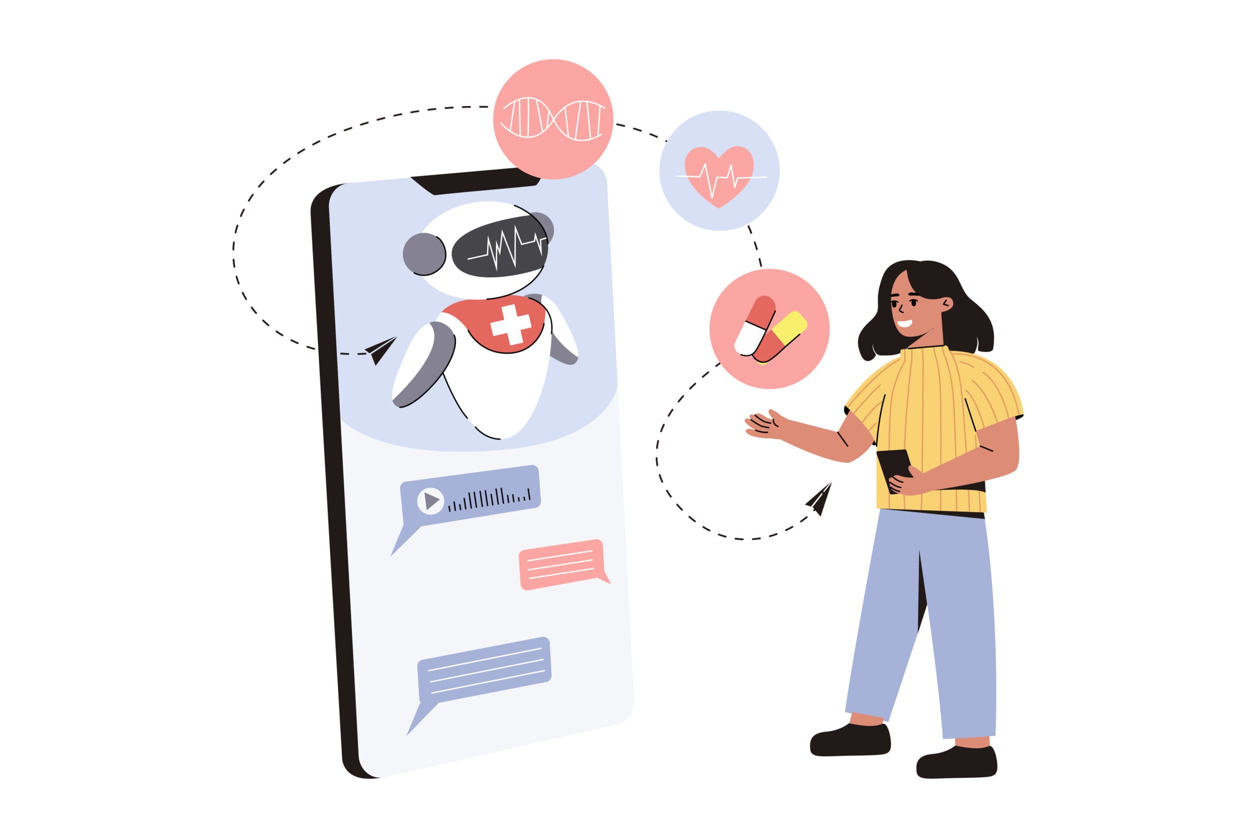 use of chatbots in healthcare